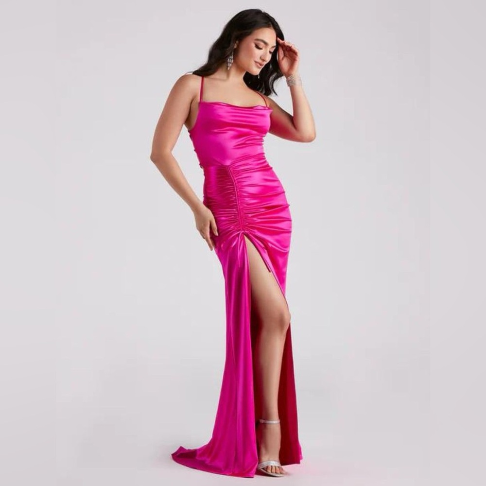 Windsor Hot Pink Prom/Maxi Dress